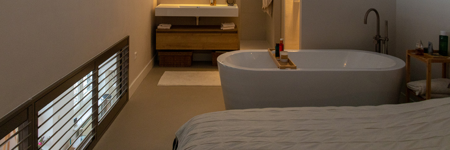 gietvloer slaapkamer