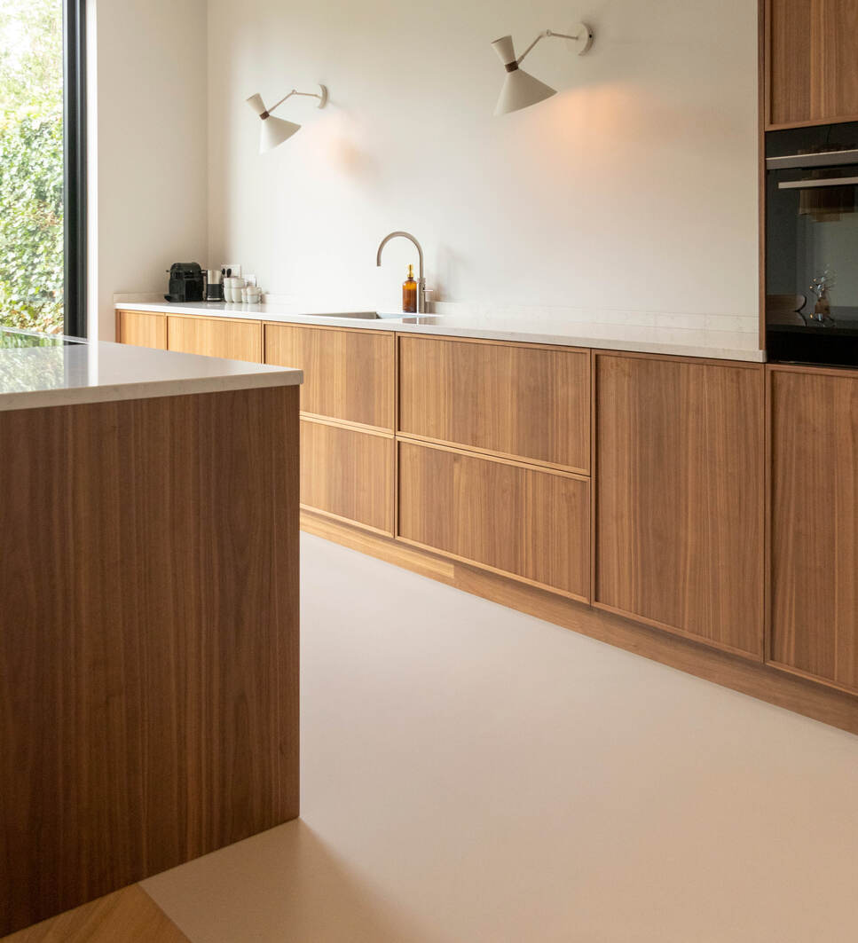 betonlook in modern interieur