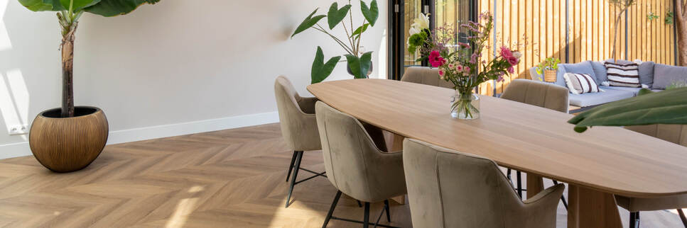 chevron hongaarse punt pvc vloeren